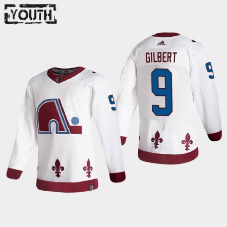 Kinder Eishockey Colorado Avalanche Trikot Dennis Gilbert 9 2020-21 Reverse Retro Authentic